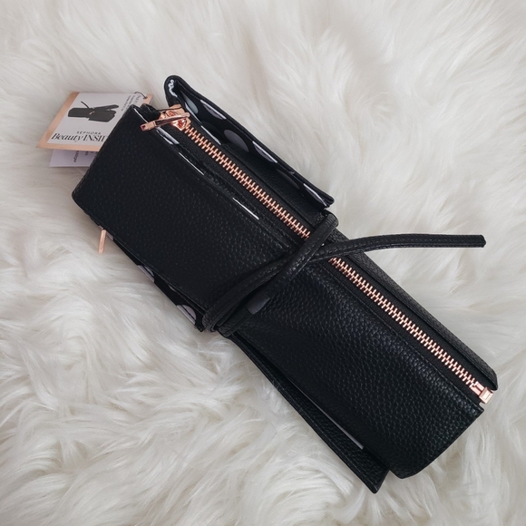❤️NEW Sephora Roll It Up PRO Black Travel Cosmetic Makeup Brush Travel Case - Picture 5 of 6